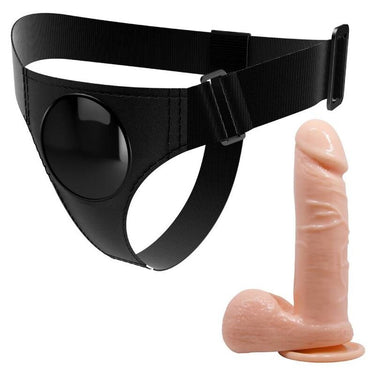Dildo Strap-on Realistico, 4 cm, Impermeabile e Morbido